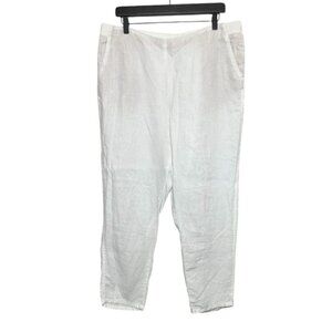 J. Jill Love Linen Pull On Pants